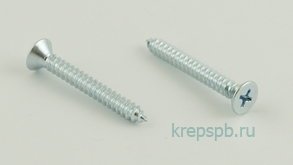 Саморез  2,2 х 13  DIN 7982, Zn, потайная голова