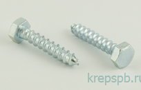 Шуруп сантехнический    8 х 60  DIN 571 Zn