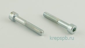 Винт  М 5 х 40  DIN 912  Zn, пр. 8.8, внутренний шестигранник