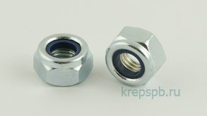 Гайка М14 х 1.5  DIN 985 Zn, пр.8, самоконтрящаяся
