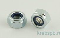 Гайка М16  DIN 985 Zn, пр.10, самоконтрящаяся