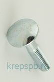 Болт М 8 х 35  DIN 603 Zn, мебельный